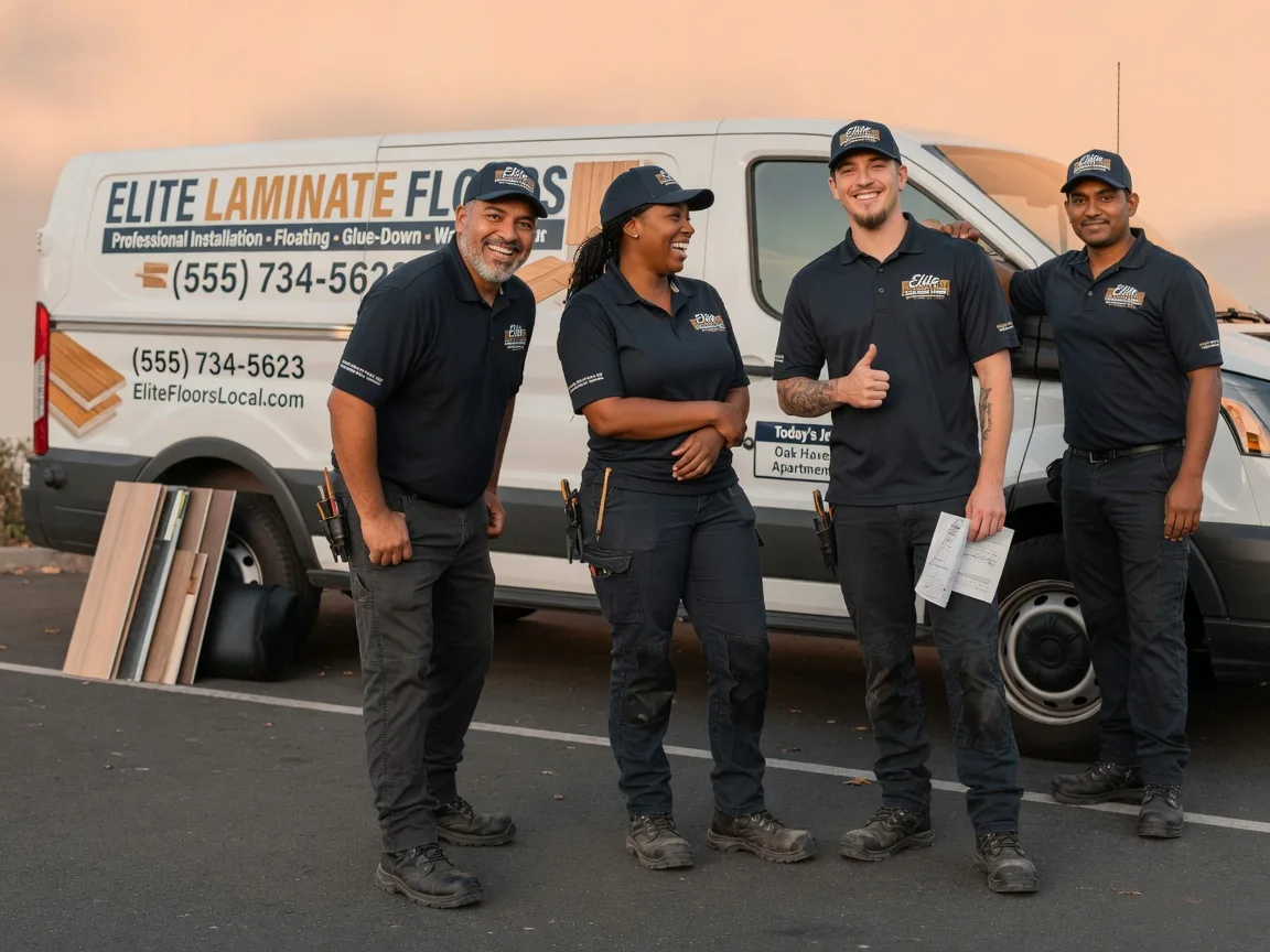 Laminate flooring installation company in Kersey, PA